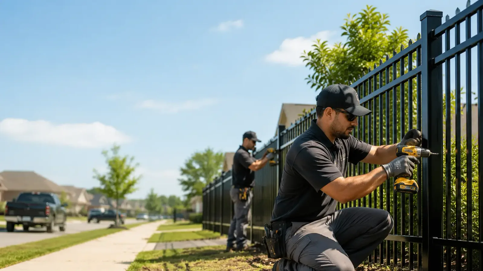 Metal Fence Installation in Capron, IL